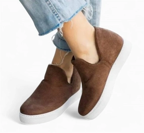 Thickened Collar Fresh Look Women's Rise-05 Sneaker In Taupe