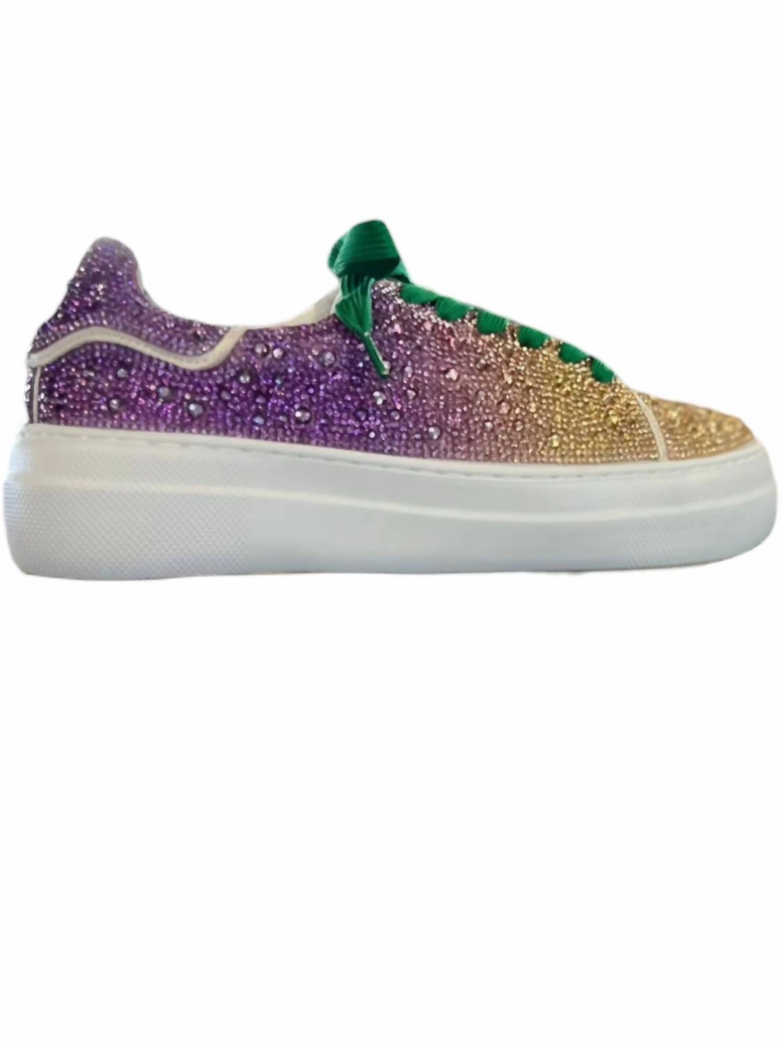 Women's Let??S Party! Ombr?? Sneaker In Purple Everyday Sport Handcrafted Stitching