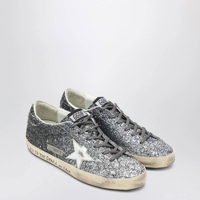cool tones Golden Goose Women's / Glitter Super-Star Sneakers