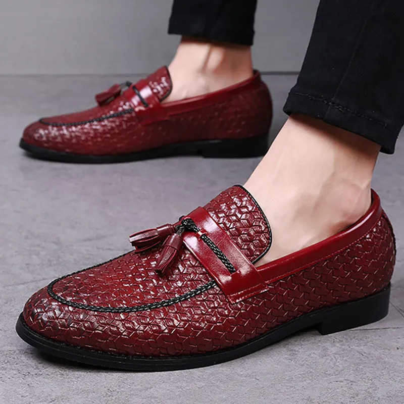 Lo Stilista - Luxury Italian Style Tassel  Loafers For Men Fair Walk Winter Comfort