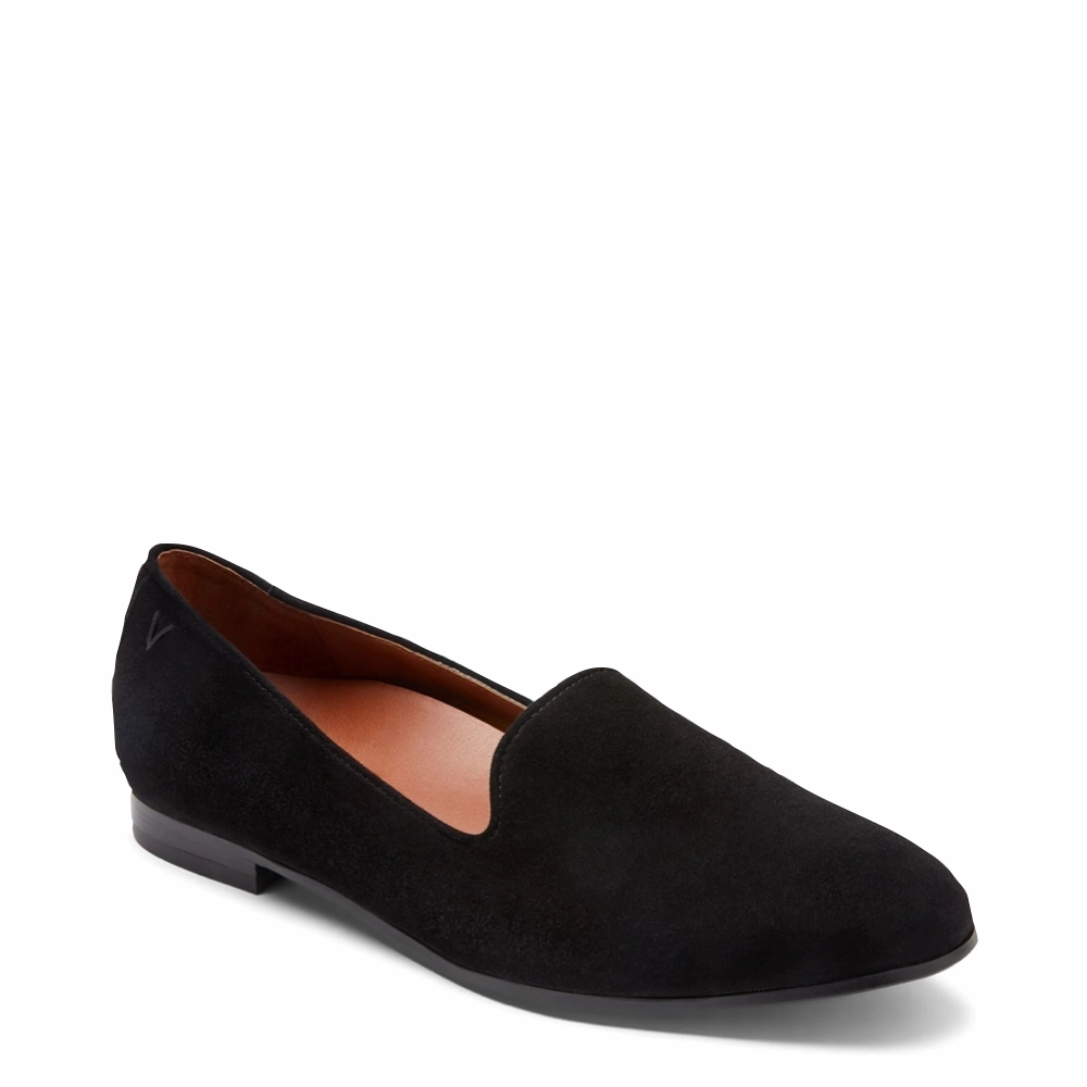 Modern Taste Vionic Women's Willa Slip On Suede Loafer in Black