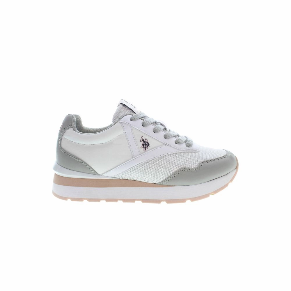 Reinforced Eyelets Even Pressure U.S. POLO ASSN. Polyester Women Women's Sneaker