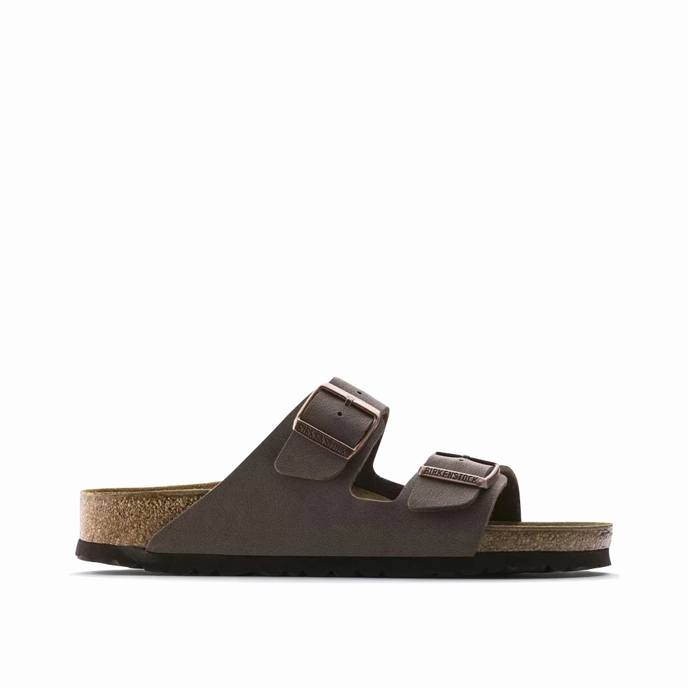 Comfortable Fitment Birkenstock Arizona Birkibuc Sandal in Mocha