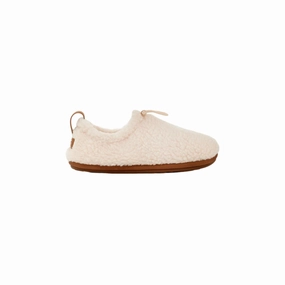 UGG Plushy Slipper Natural / Chestnut  1143952-NCTN Women's Ultimate Wear