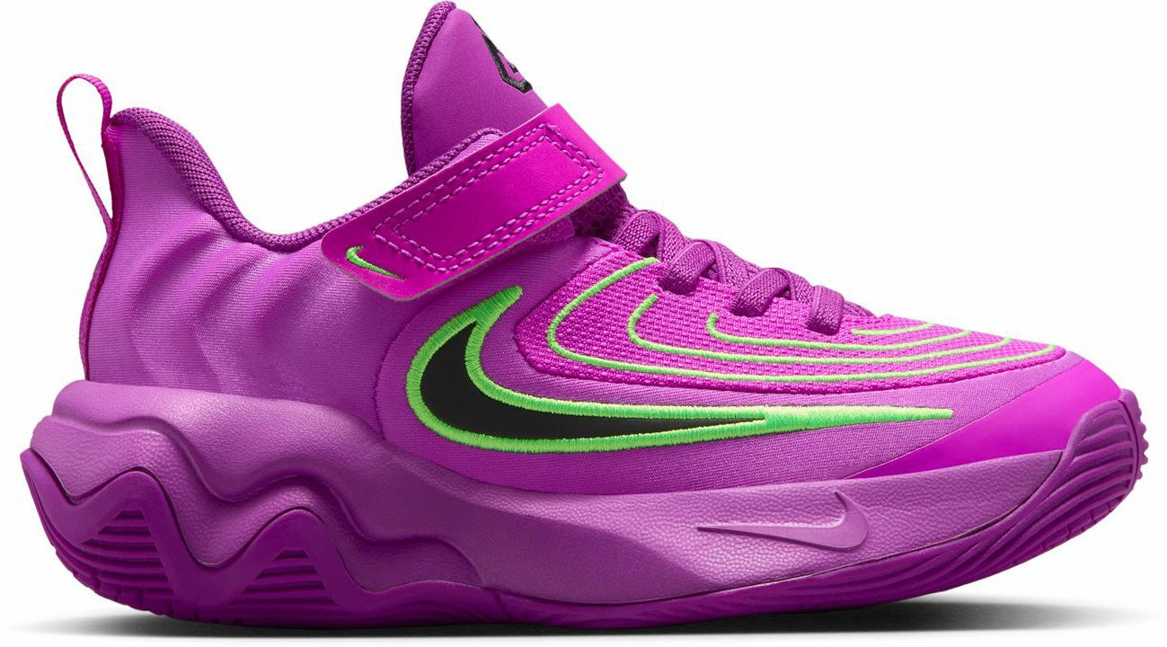 Nike Giannis Immortality 4 Little Kids Shoes Tension Balance Webbing lace up closure