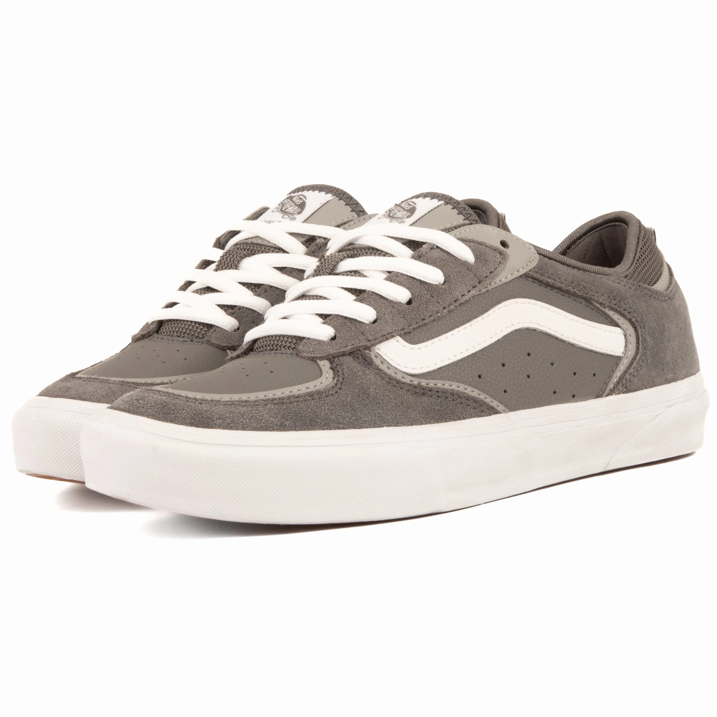 Vans - Rowley (Grey/White) flexible - sole - design shoes