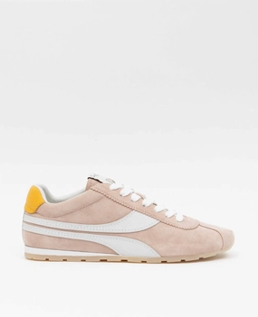 Women's Essex Sneaker In Dusty Pink Layered silhouette