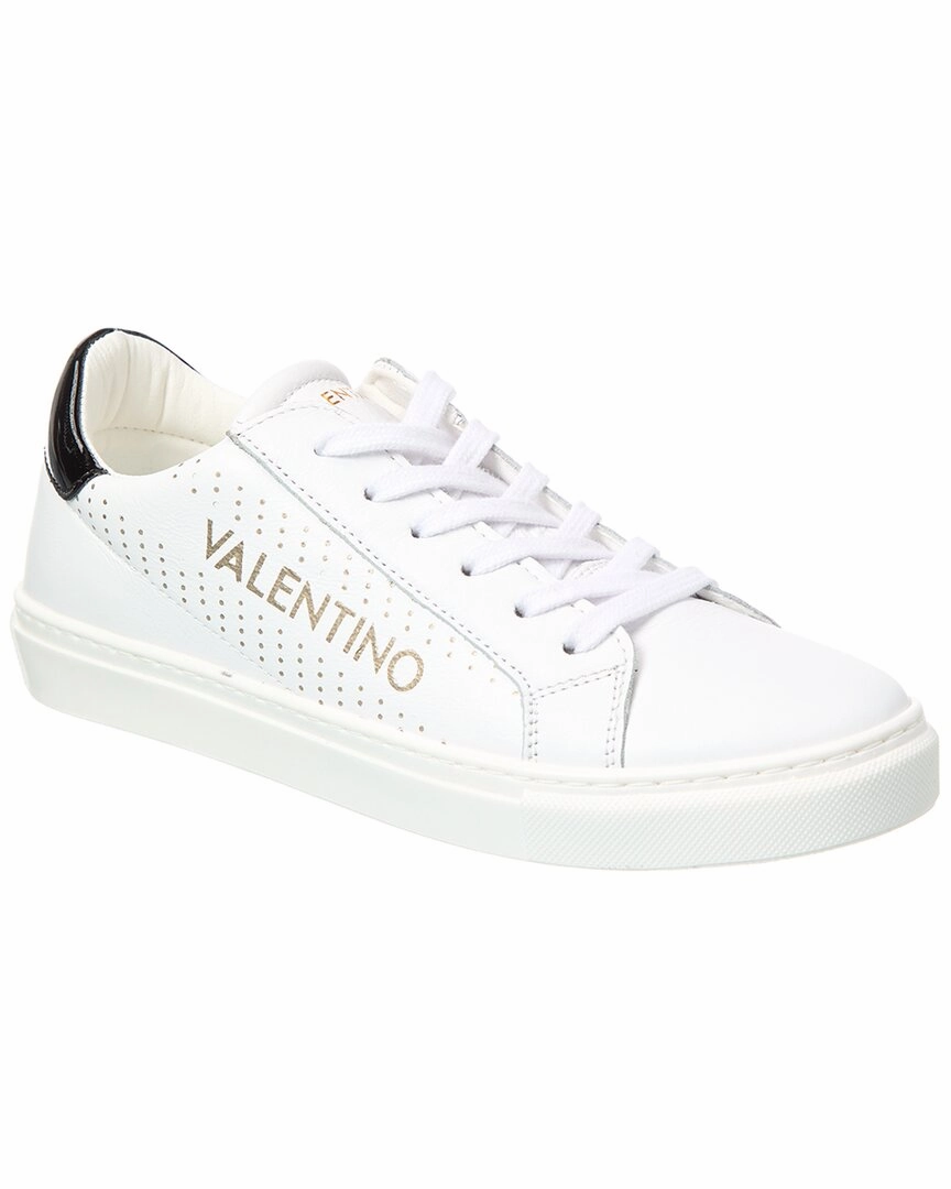 Valentino by Mario Valentino Kara Leather Sneaker Non Restrictive Upper