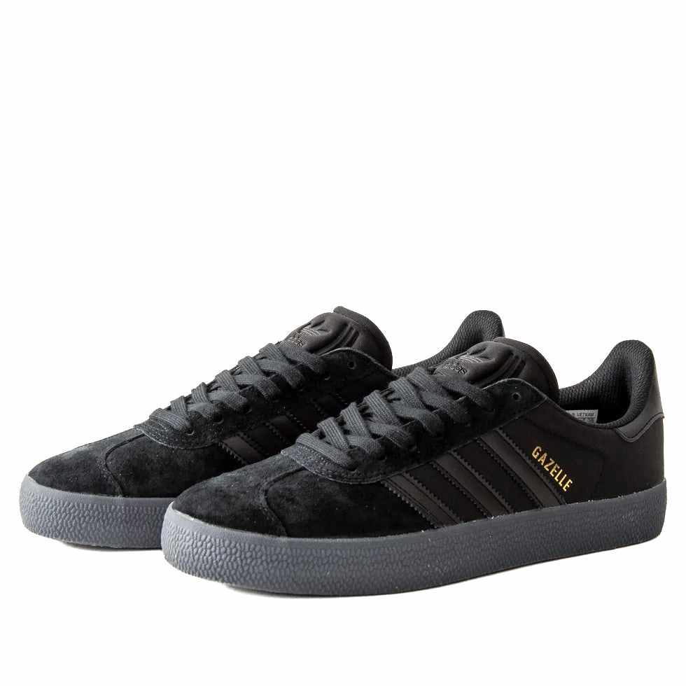 yellow shoes Adidas - Gazelle ADV (Black/Black/Gold) *SALE