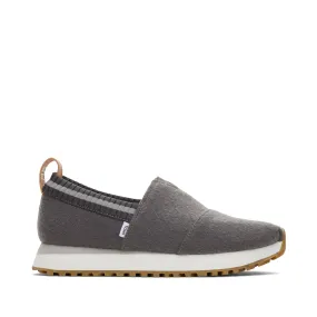 Resident 2.0 Grey Felt Sneaker Daily Moves Urban Trends