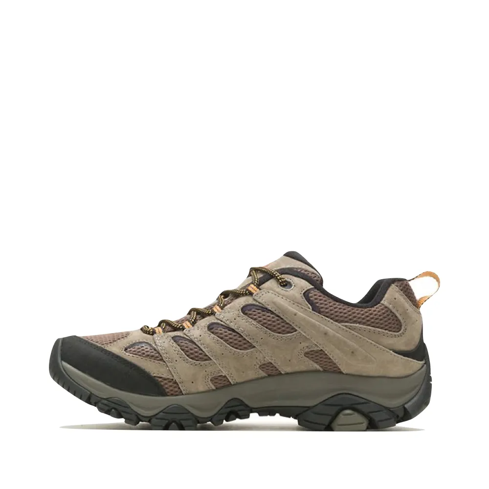 Merrell Men's Moab 3 Hiker in Walnut Mark Hike Relax Walk