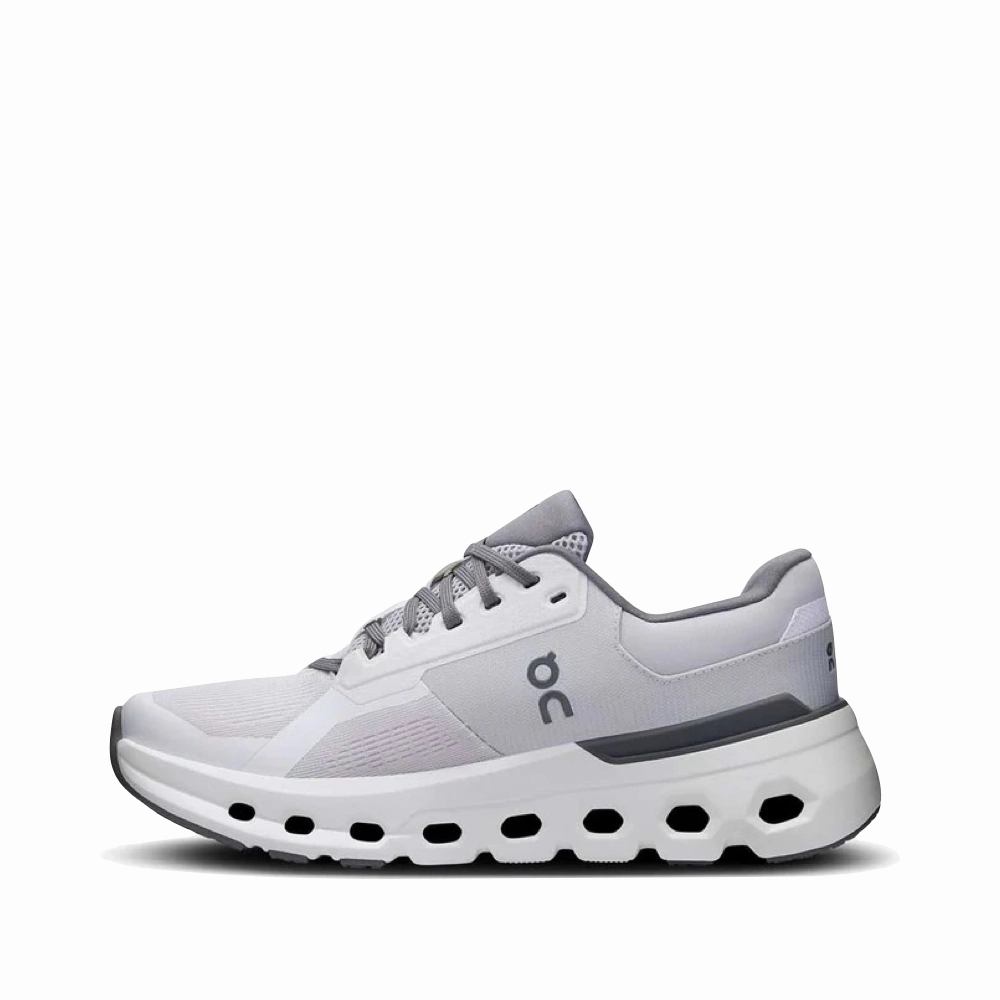 On Women's Cloudrunner 2 Sneaker in Frost/White Comfort First