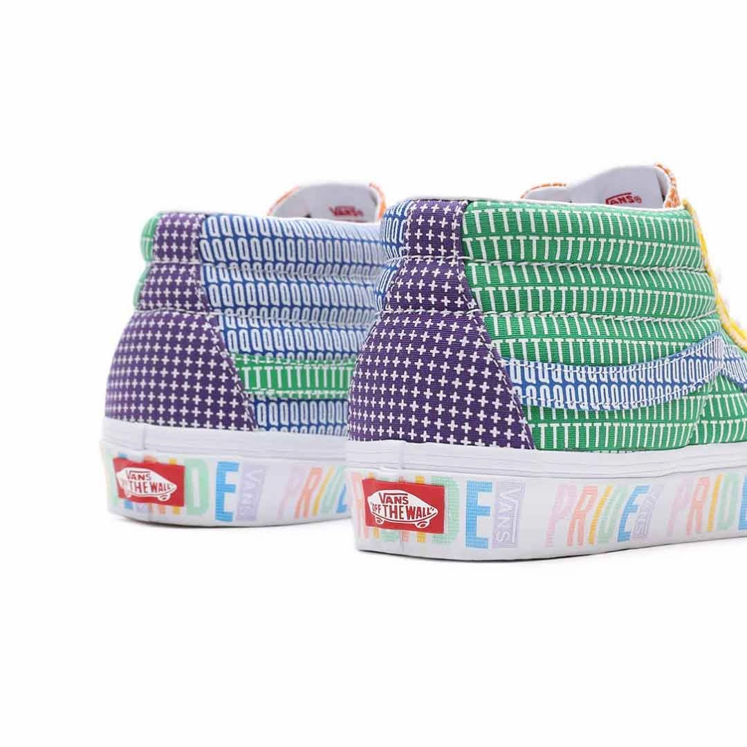 Vans - Unisex Pride Sk8-Mid Shoes (3WM33WJ) Gentle Grip