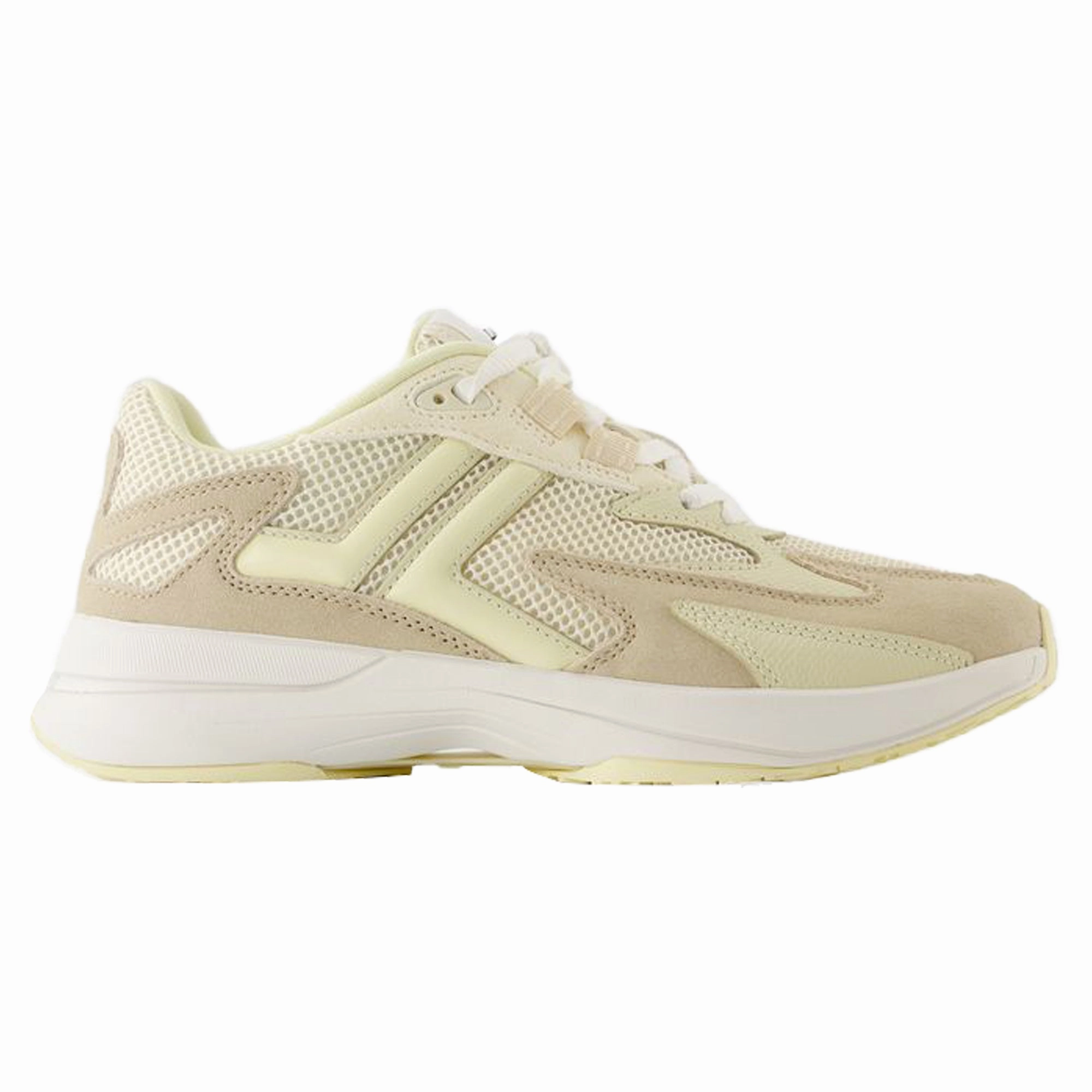 Low Key Neutral Stance Jla Sneakers - Lanvin - Leather - Beige
