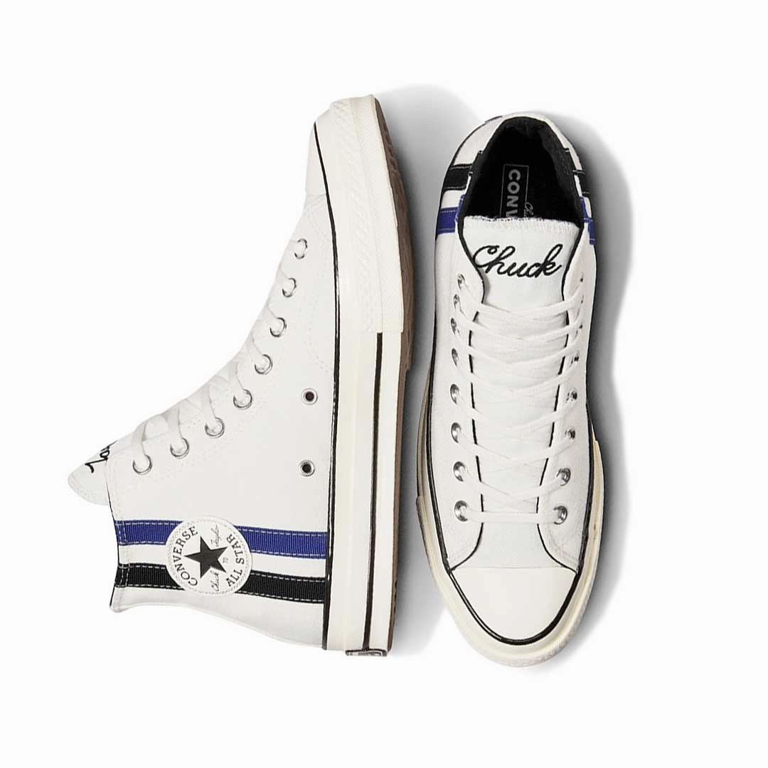 Converse - Unisex Chuck 70 Archival Stripes High Top Shoes (A08725C) Easy Walking