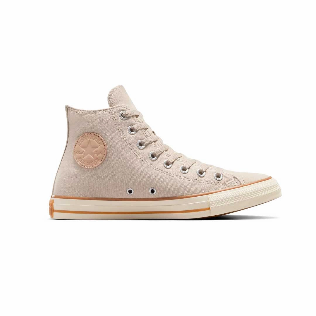 Converse - Unisex Chuck Taylor All Star Canvas & Leather High Top Shoes (A11454C) Breathable   fabric