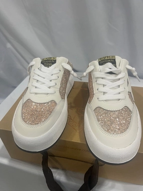 Advanced Traction Pattern Responsive Rebound Val 5 In Clear Glitter-US 7.5