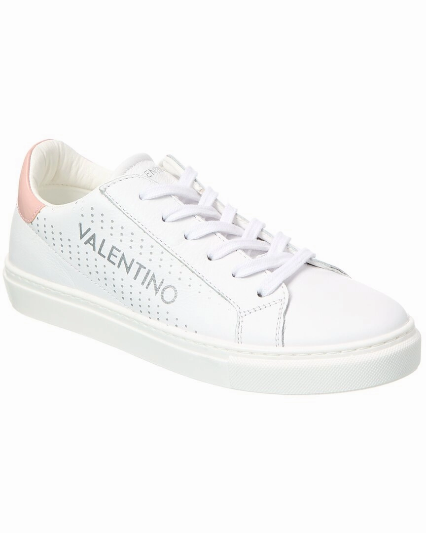 Valentino by Mario Valentino Kara Leather Sneaker Cushioned ride Zero Break In Comfort