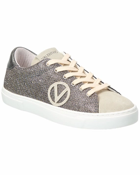Comfort Stretch Valentino by Mario Valentino Laura Star Leather Sneaker