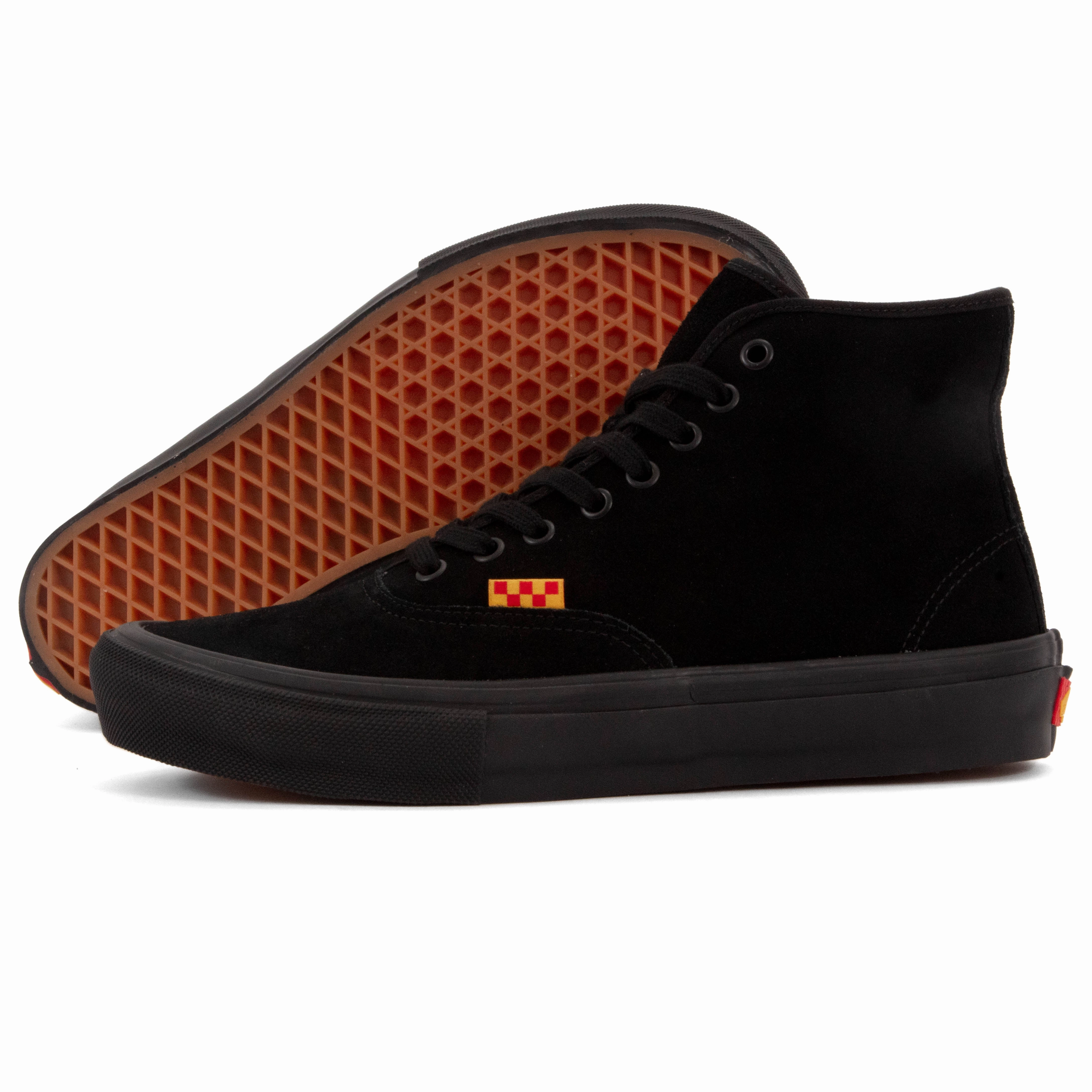 Vegan friendly Vans - Andrew Allen Skate Authentic High VCU (Black)