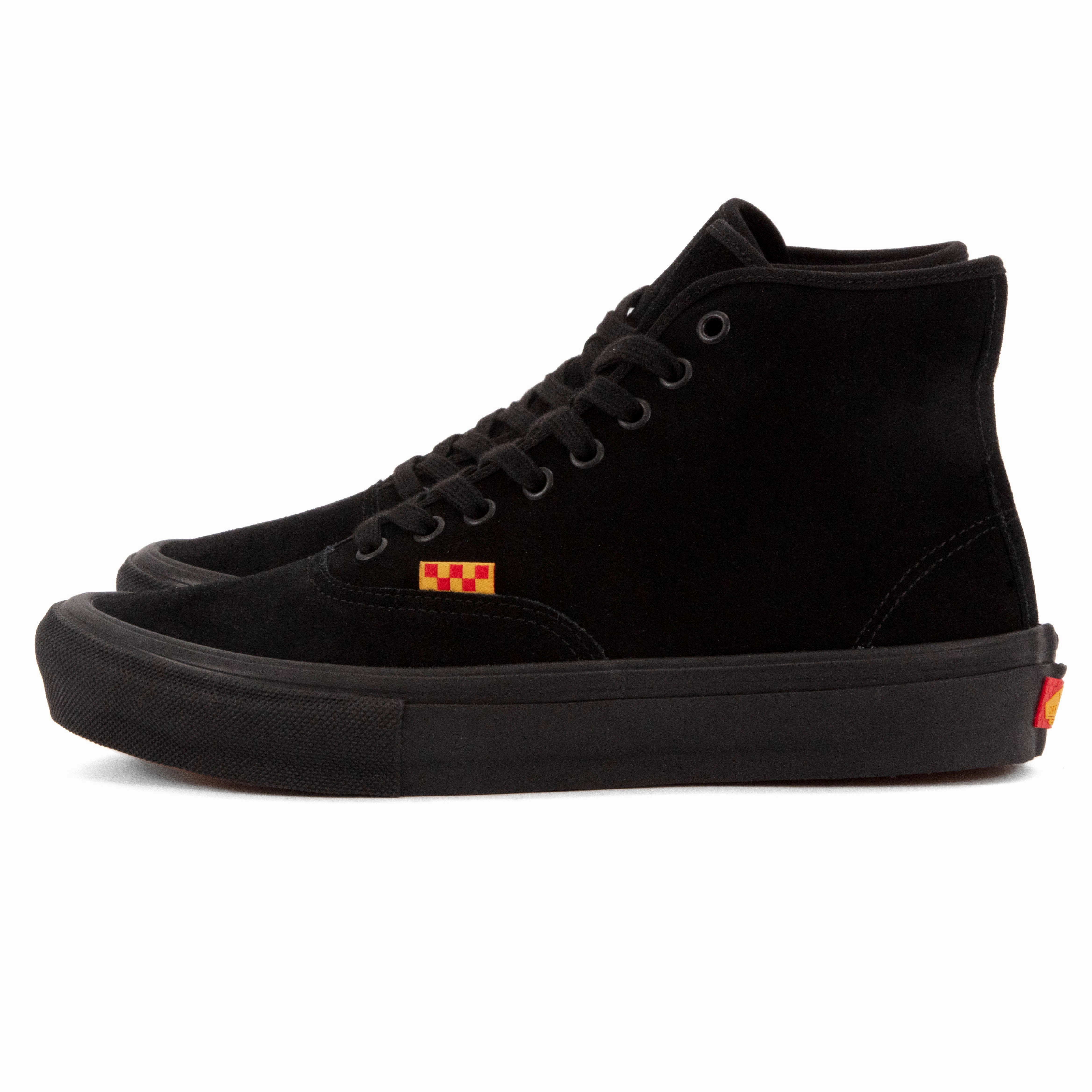 Vans - Andrew Allen Skate Authentic High VCU (Black) Speed Traction Non Slip Footbed