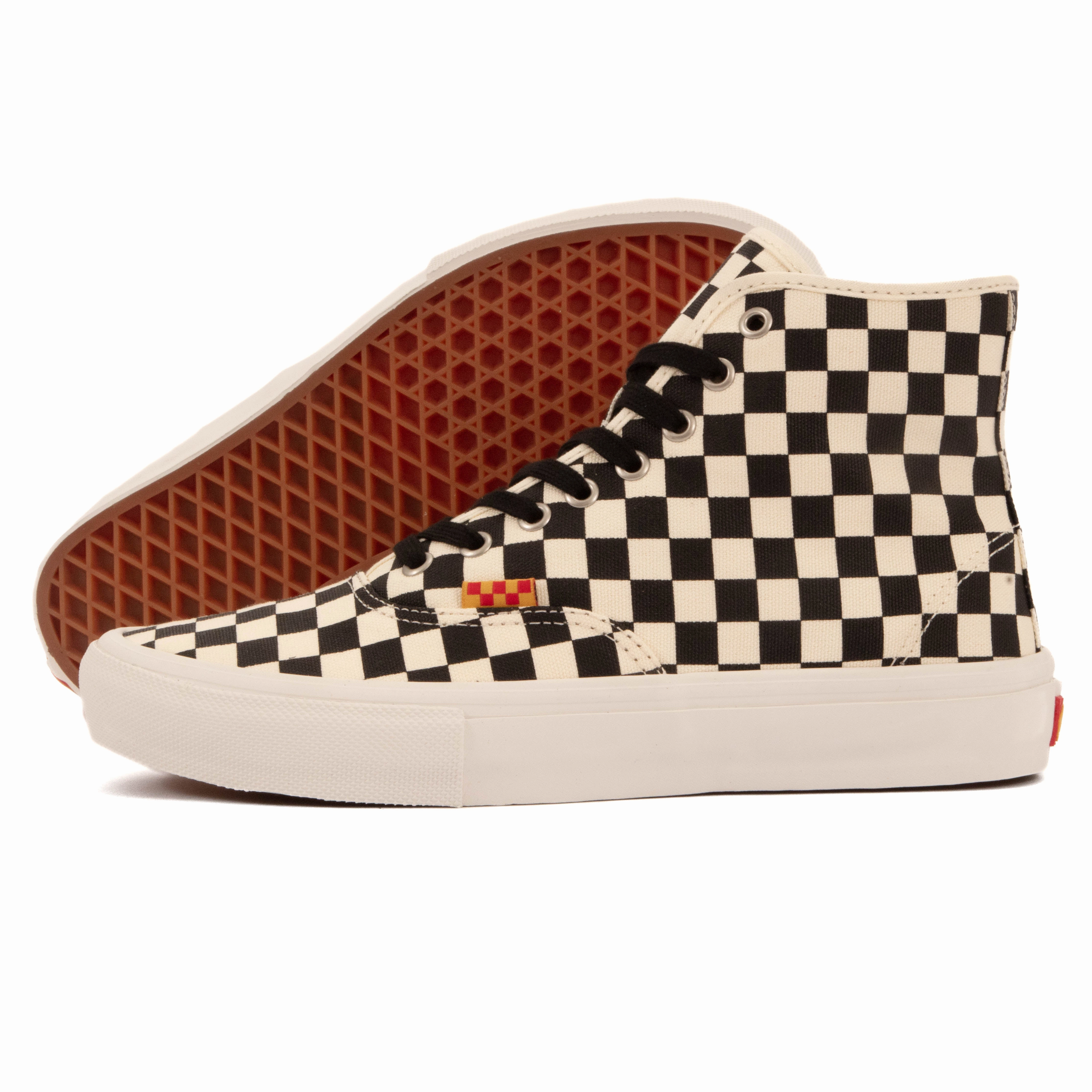 Vans - Andrew Allen Skate Authentic High VCU (Checkered) opera - themed running option High Stability