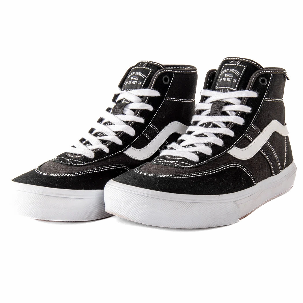 Vans - Crockett High (Black/White) Ankle Hock Support