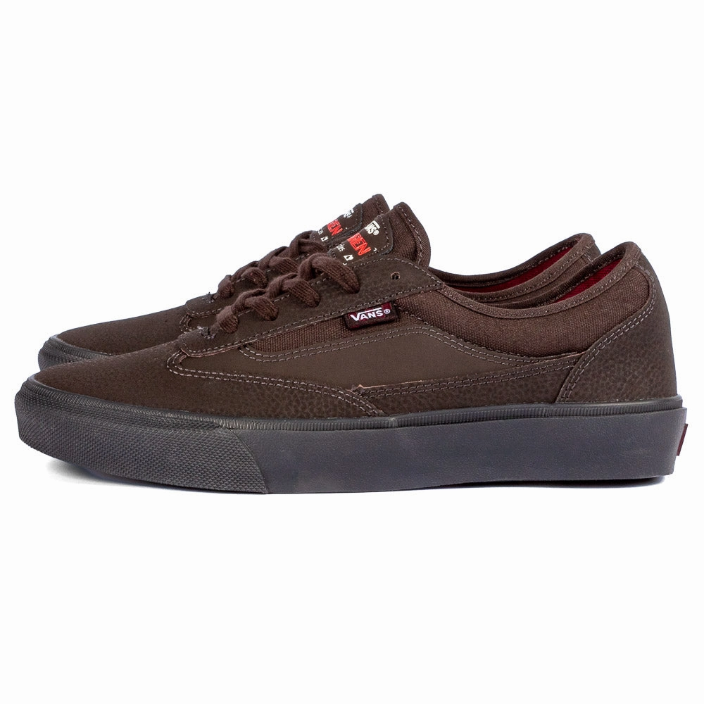 Vans - Curren Caples (Dark Brown) personal achievement running shoe charm