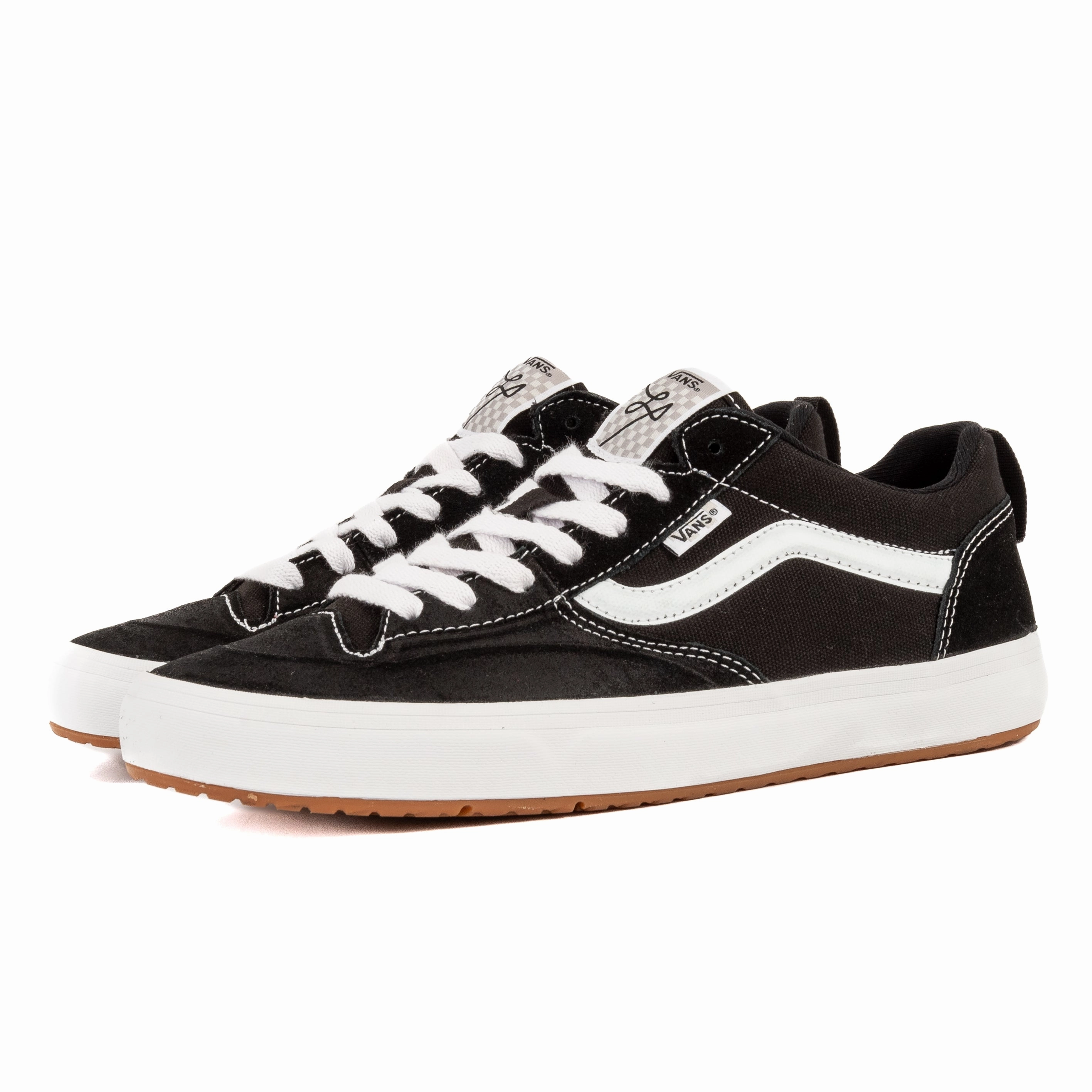 Vans - Lizzie Low (Black/White) Adaptable to different terrains Professional Shoes