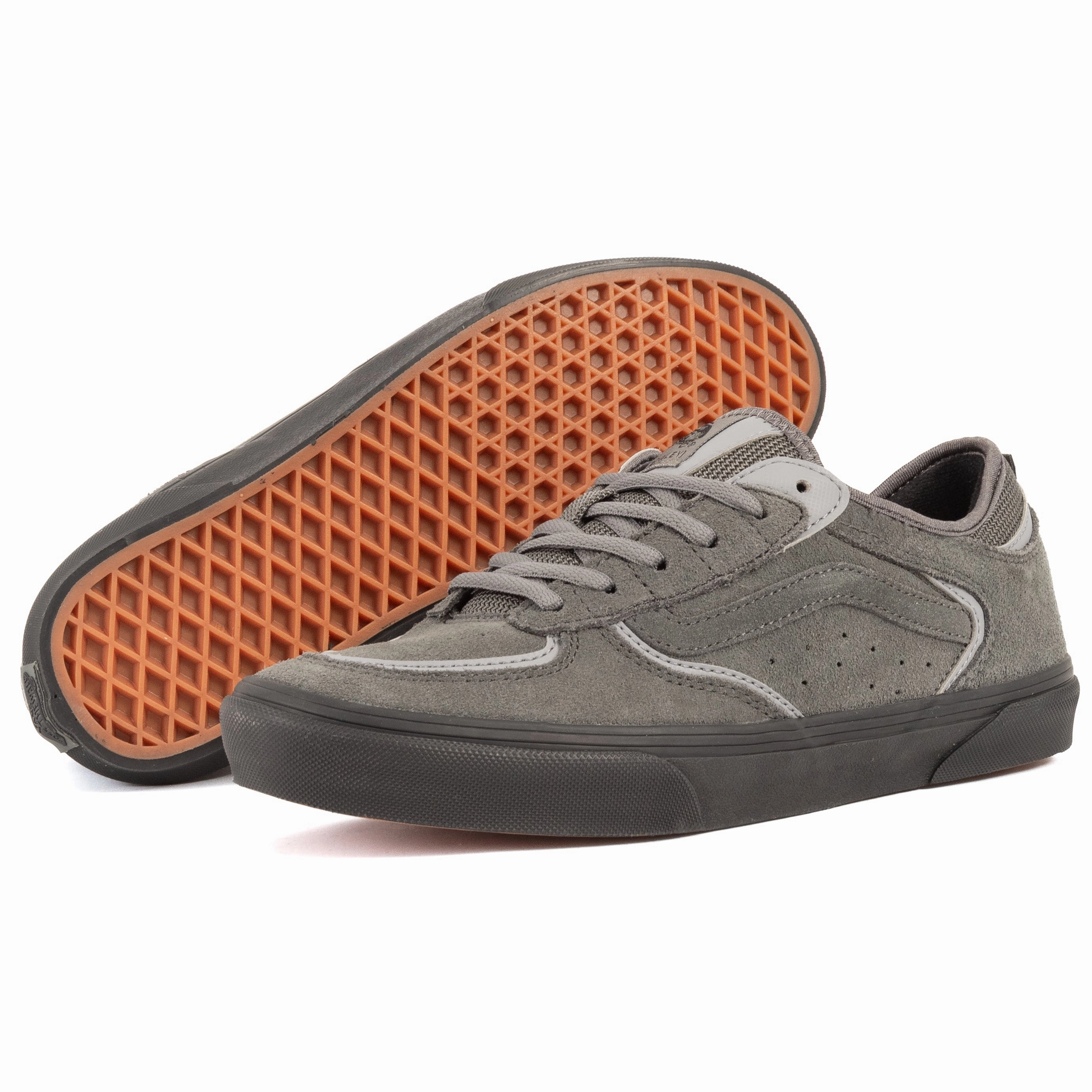 advanced - user - appropriate shoes Vans - Rowley (Suede Charcoal/Black)