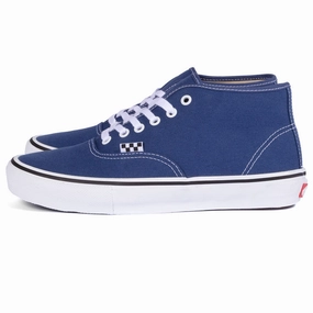 Vans - Skate Authentic Mid (Steve Navy) EVA Composite Sole Non Compression Lacing