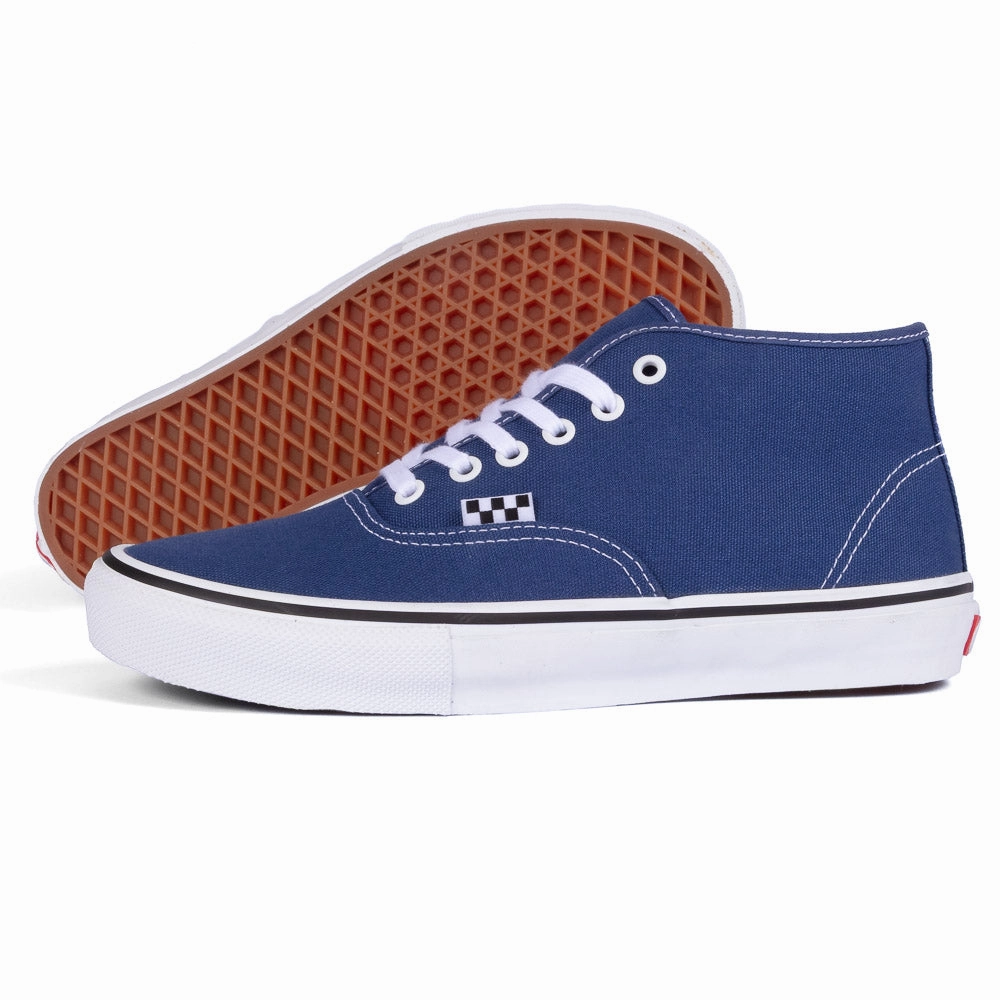 Vans - Skate Authentic Mid (Steve Navy) Cushioned Midsole Tech Eco friendly materials