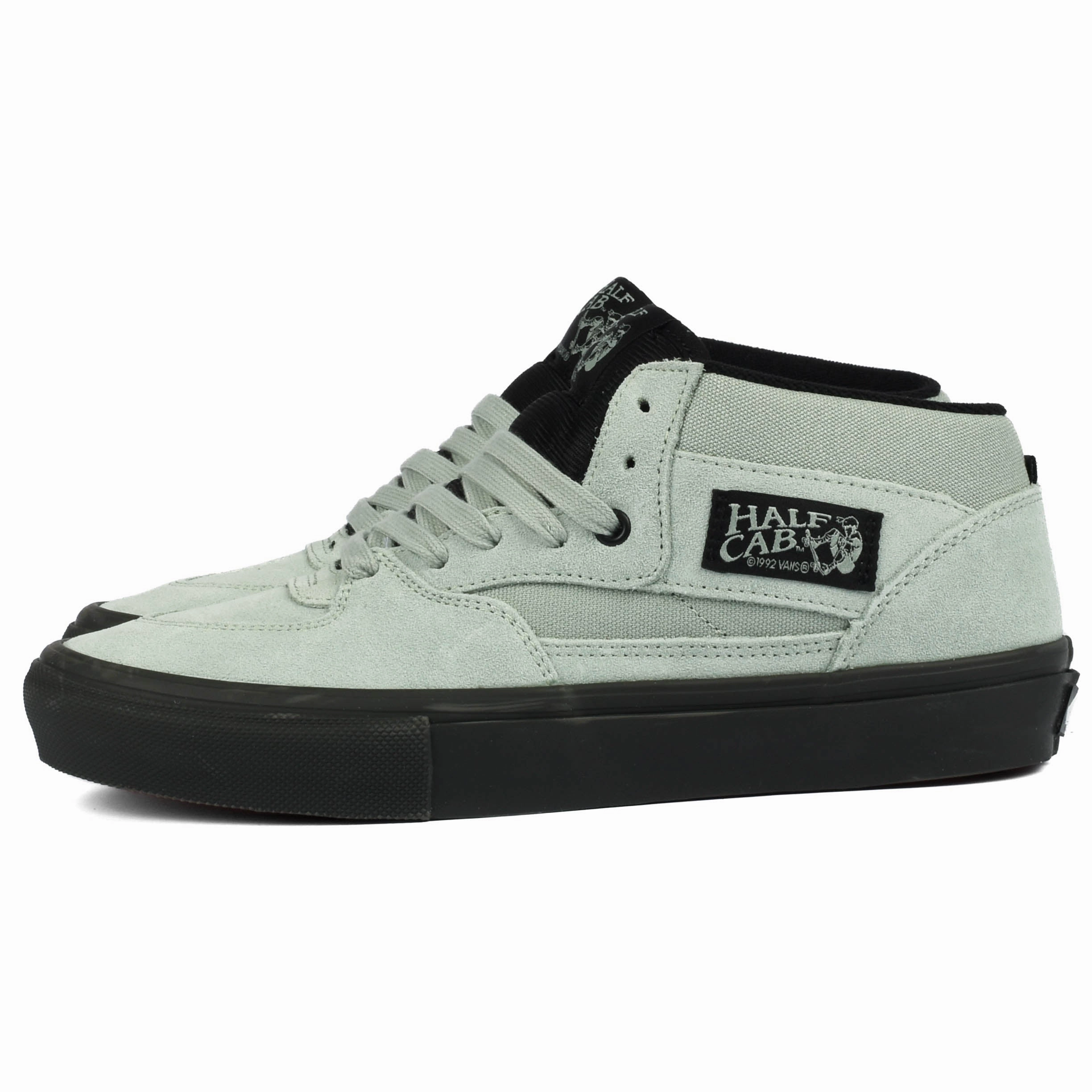 Long Distance Run Multi Purpose Use Vans - Skate Half Cab (Gray/Olive)