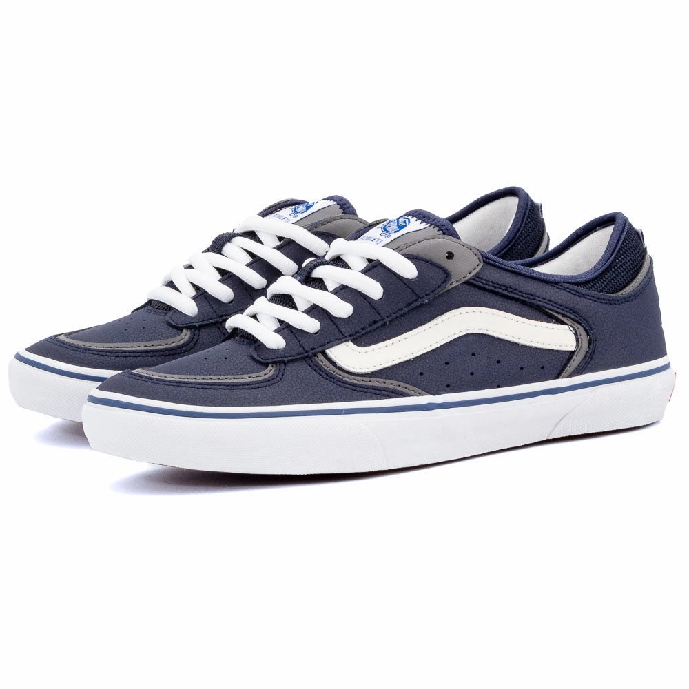 Vans - Skate Rowley 25th Anniversary (Navy/White) Hyperelastic Polymer Compound