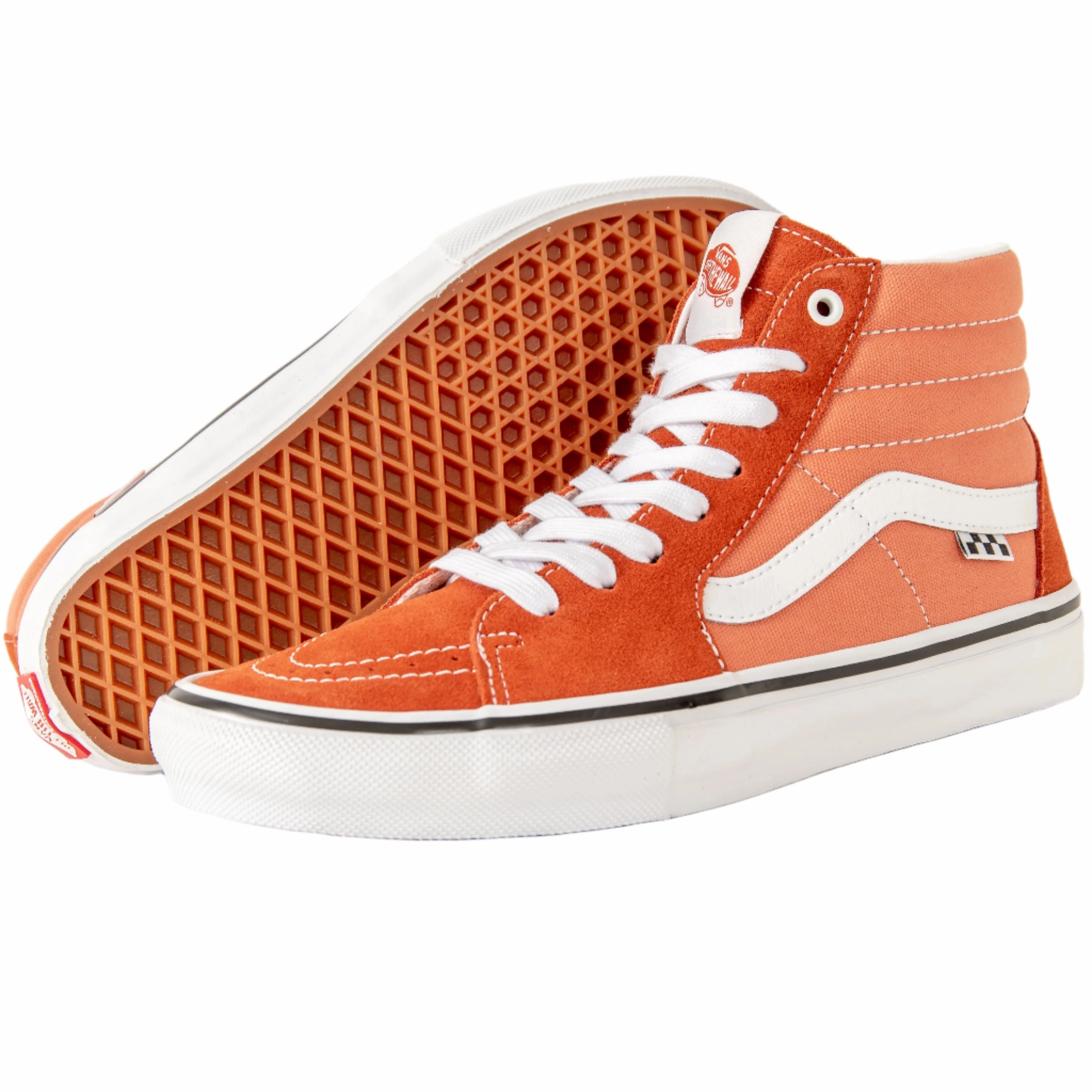 good grip shoe property Vans - Skate Sk8-Hi (Burnt Ochre) *SALE