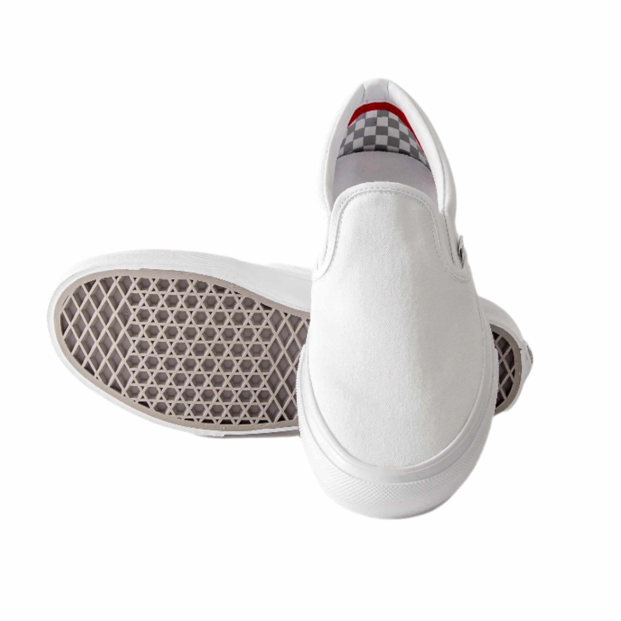 running rituals Energy Rod Tech Vans - Skate Slip-On (True White)