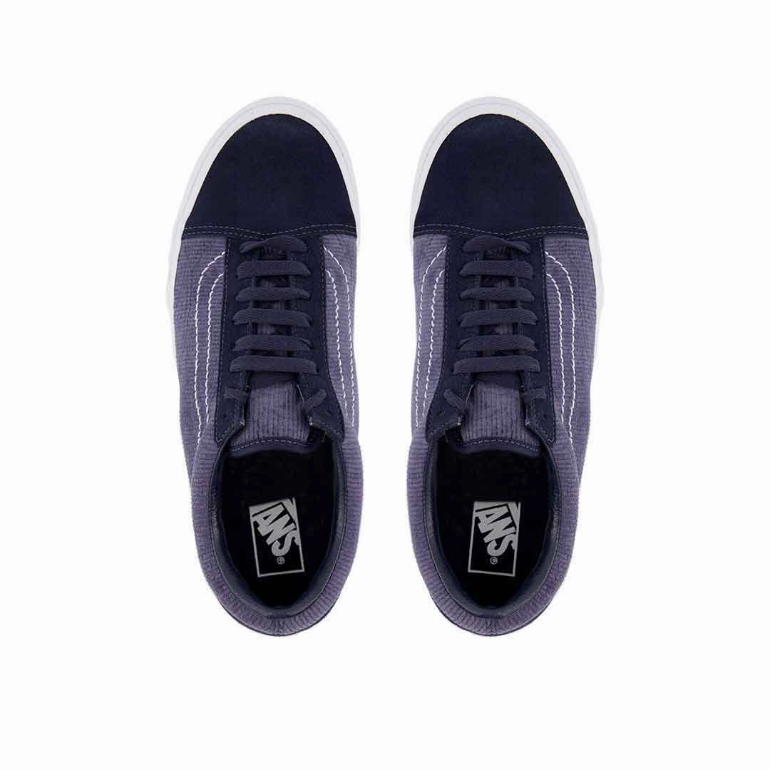 Smooth Lines Moon Jog Vans - Unisex Old Skool Shoes (4BV5TPN)