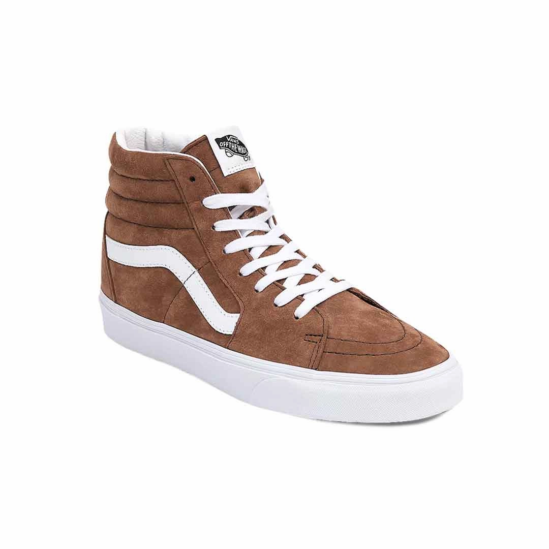 Pose Time Vans - Unisex Sk8-Hi Pig Suede Shoes (7Q5N1RE)