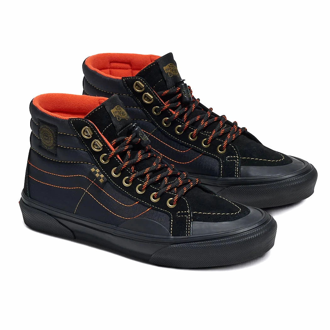 Vans - Vans X Spitfire Wheels Skate Sk8-Hi Reissue (Black Flame) *SALE Retro
