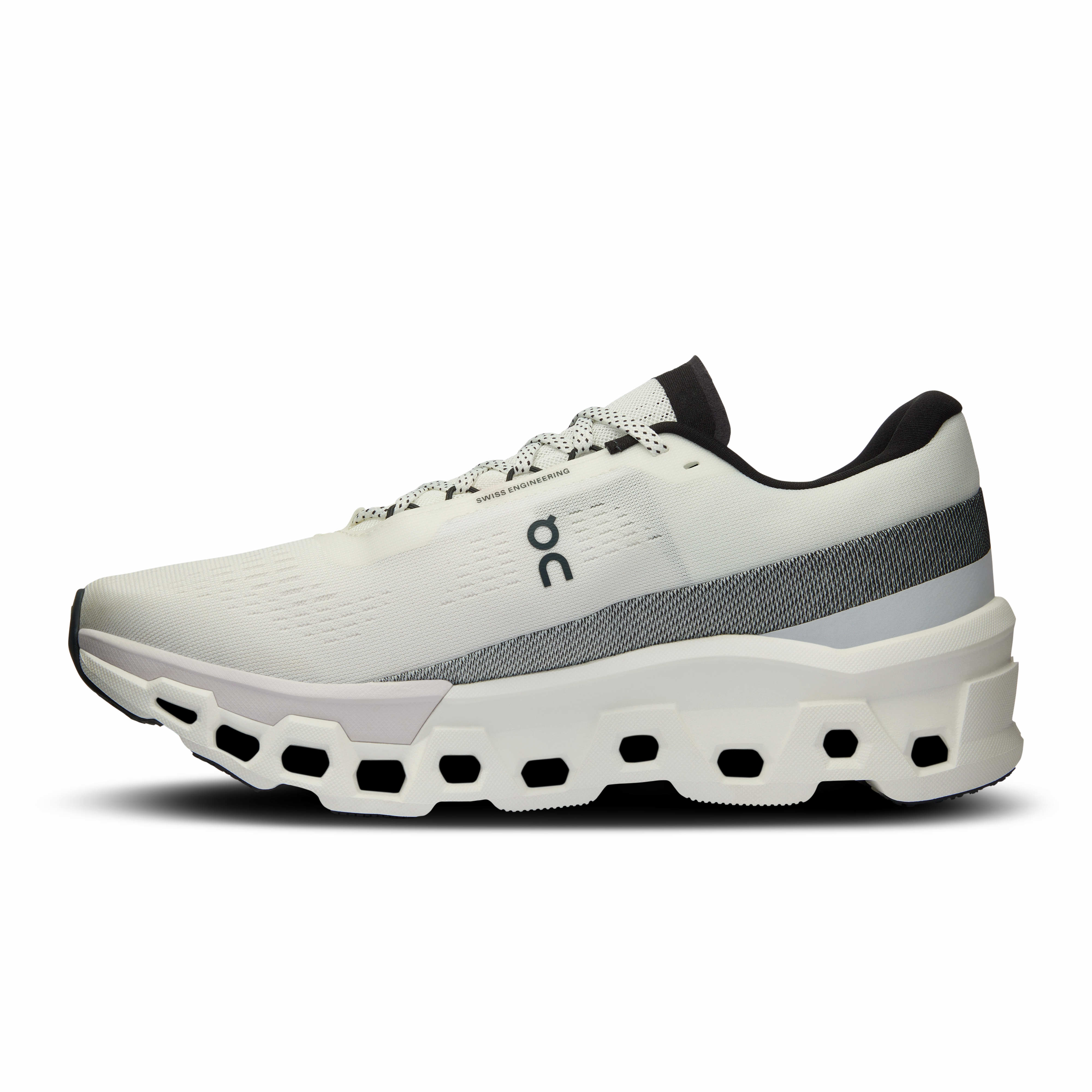 On Running Men's Cloudmonster 2 Shoes - White / Frost advanced - user - appropriate shoes