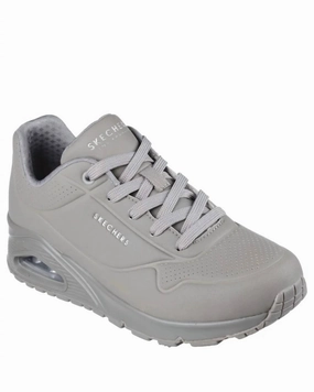 Women's Uno - Stand On Air Shoes In Grey Hyper Breathable Fabric Iconic shock absorption