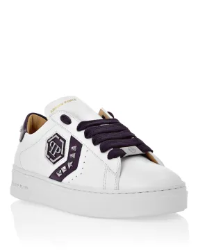 Classic Power Lo-Top Leather Arrow Force Studs Sneakers