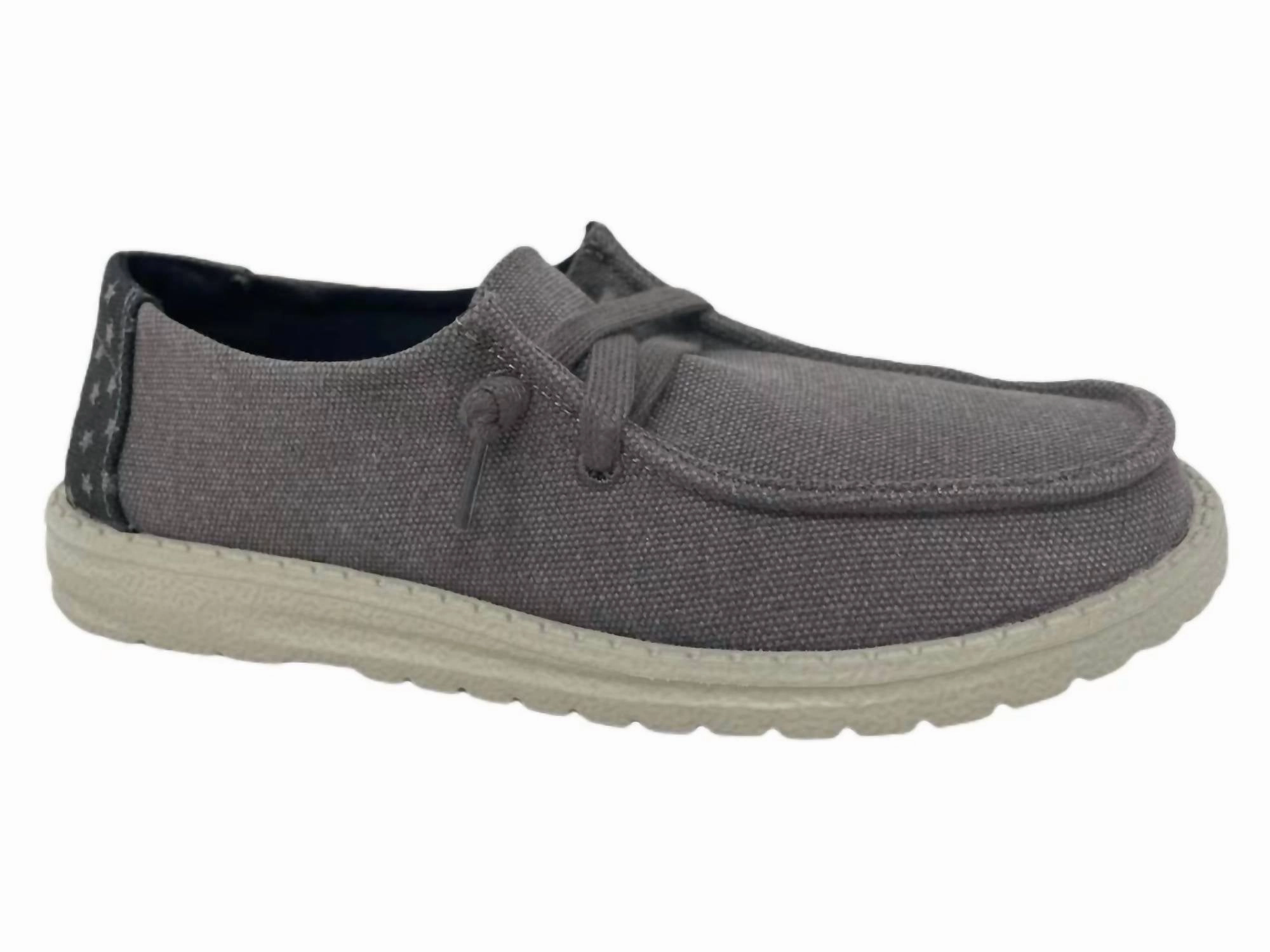 Anti fungal Dual Density Foam Women's Cadence Sneaker In Grey
