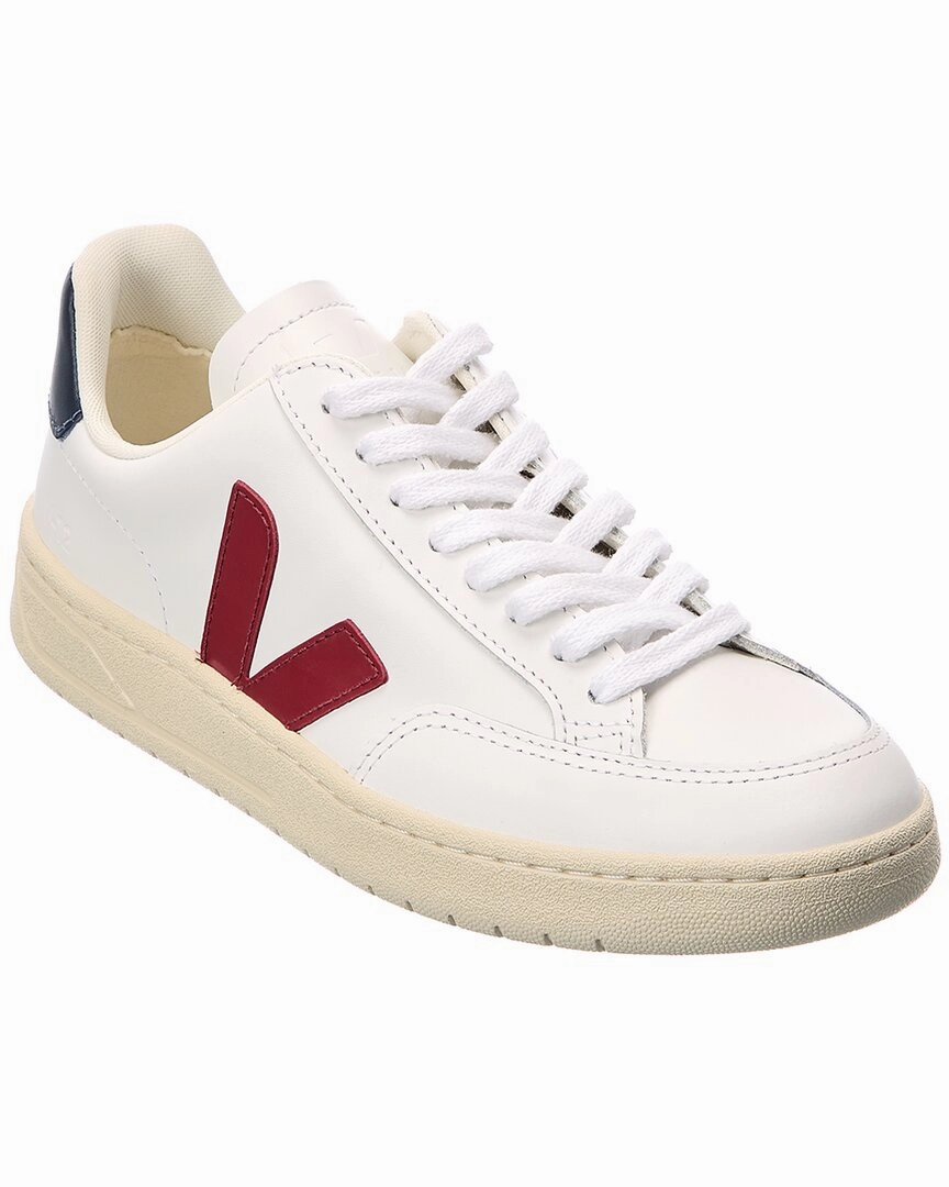 VEJA V-12 Leather Sneaker Shock dispersion