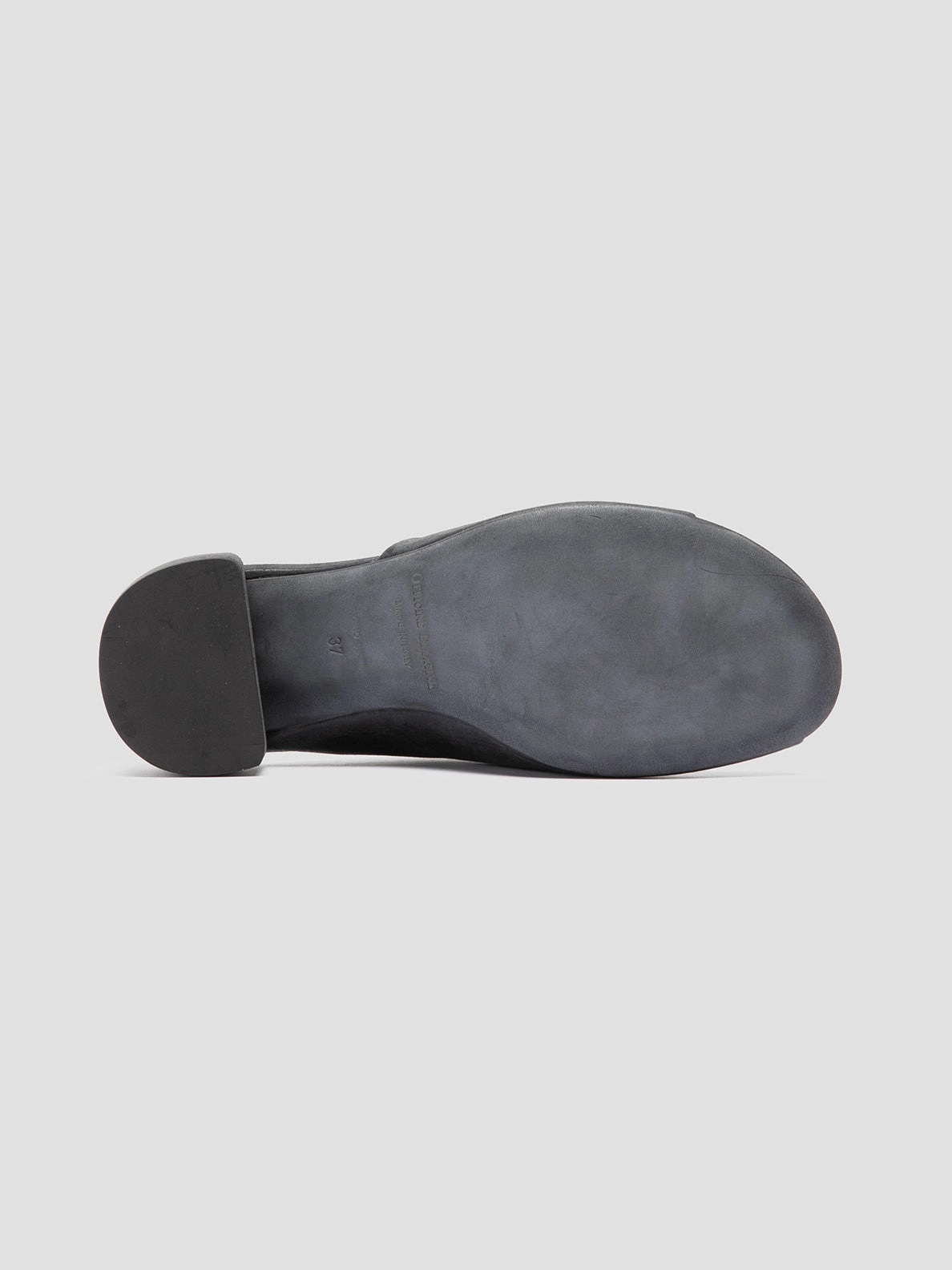 Functional Footwear HADRY 008 - Black Leather Slide Sandals