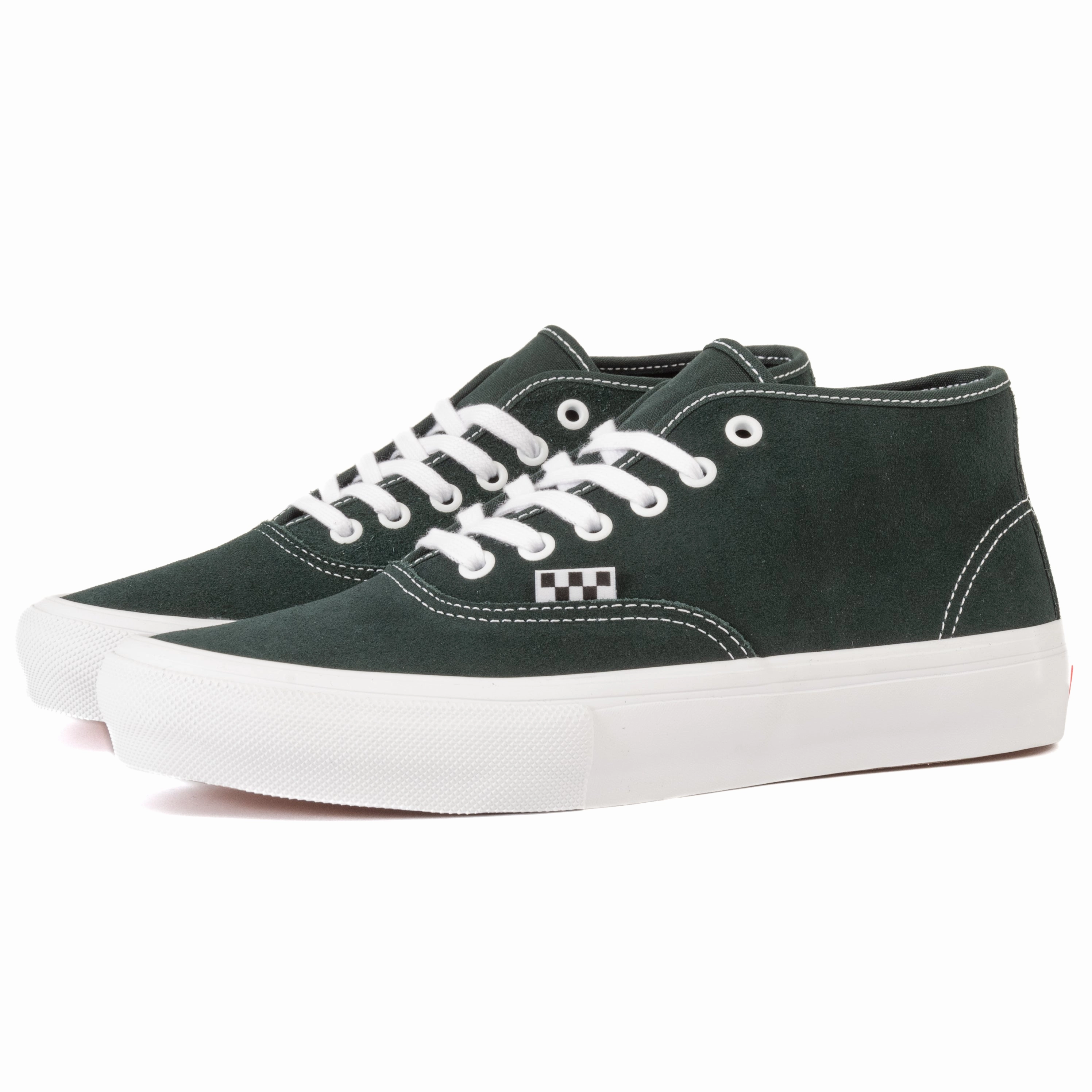 Vans - Skate Authentic Mid (Dark Forest) *SALE step - in comfort Anatomical Lace Guides