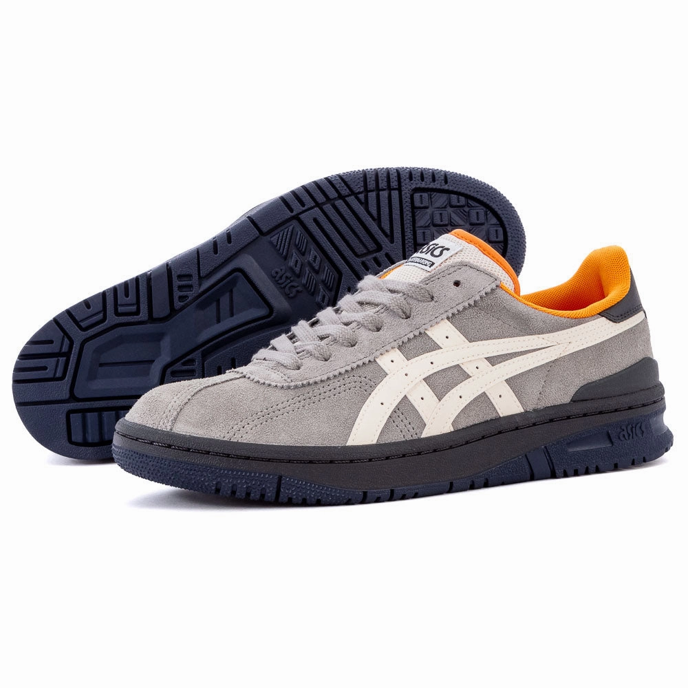 Asics - Vic NBD (Clay Grey/Birch) elastic closure shoes Arch Support Insoles