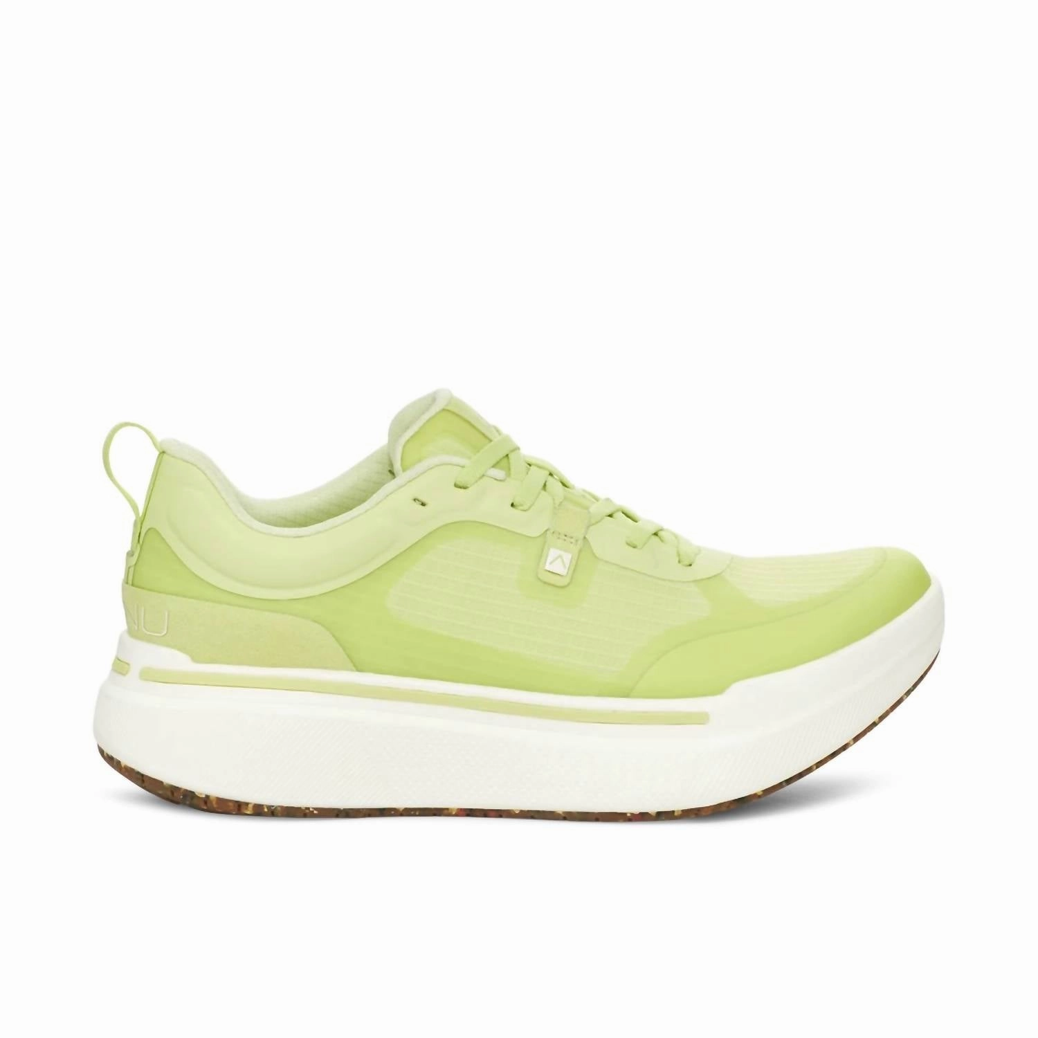 Shock Diffusing Midsole Track ready Women's Sequence 1 Low Shoes In Shadow Lime / White
