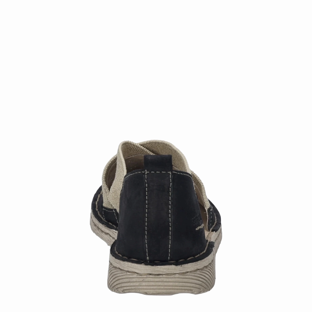 Low Impact Josef Seibel Women's Sofie 44 Cross Strap Slip On in Black