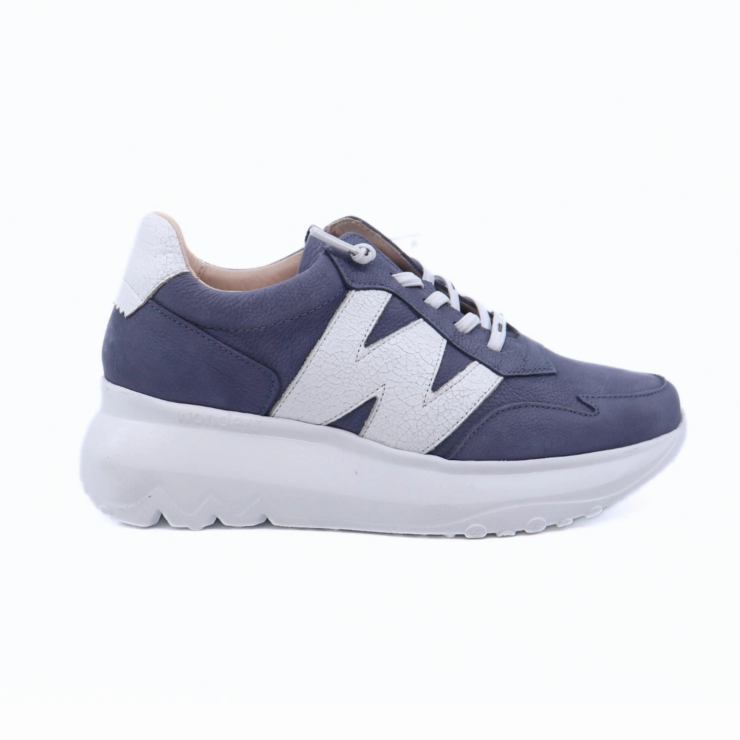 Women's Nubuk Almeria Sneaker In Batic Adaptive Lacing Technology